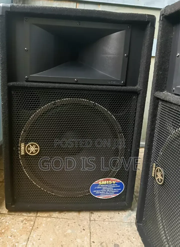 Yamaha Sm 15v Speakers