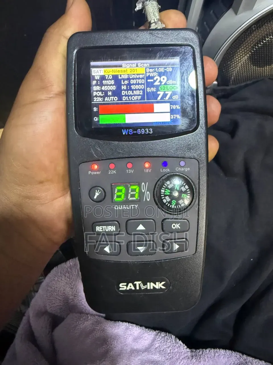 Satélite Finder WS-6933