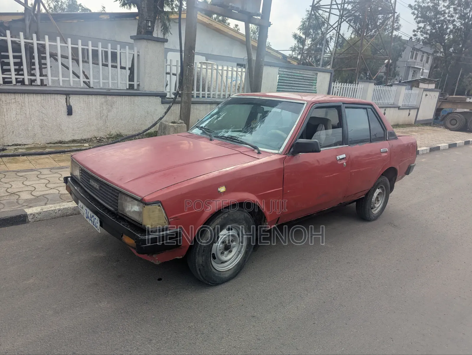 Toyota Corolla 1982 Red