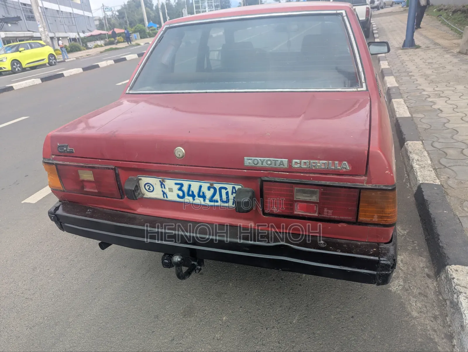 Toyota Corolla 1982 Red