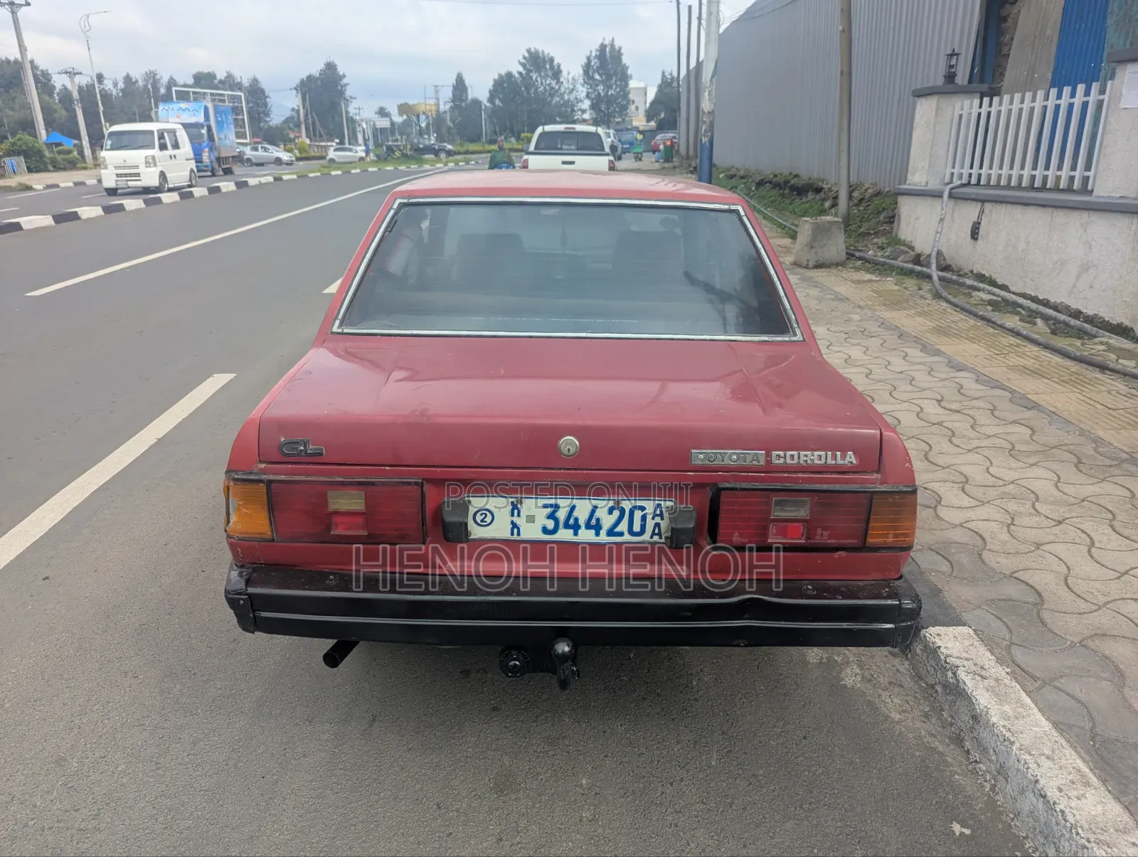 Toyota Corolla 1982 Red