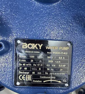 Sewage Submersible Water Pump