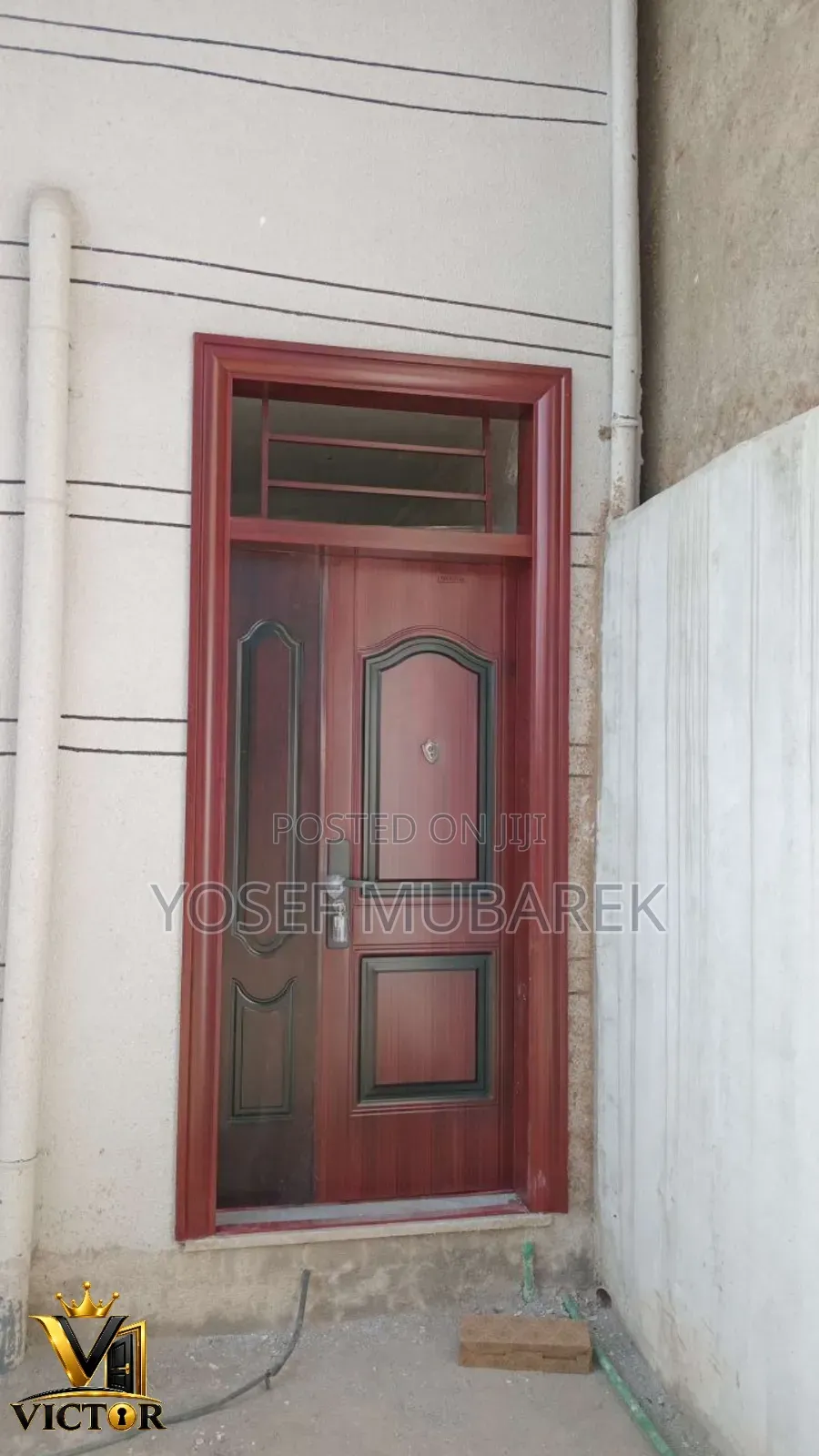 Premium Security Door – ውበትና ደህንነት በአንድ
