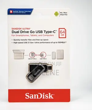 64GB SanDisk Ultra Dual Drive Go USB Type-C