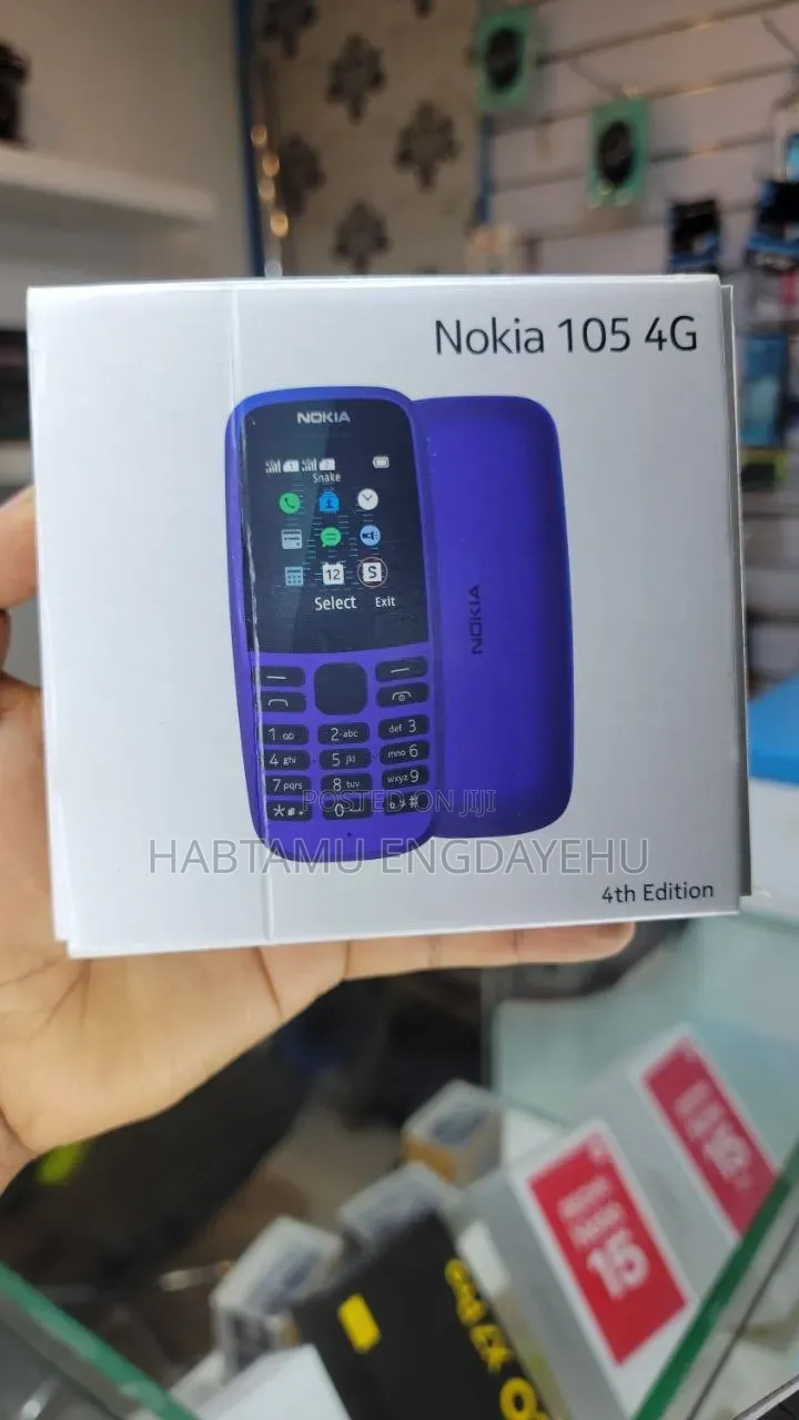 New Nokia 105 Black