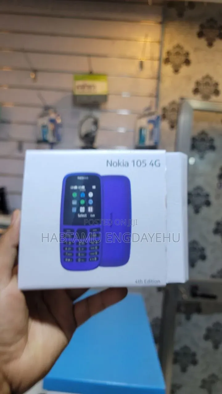 New Nokia 105 Black