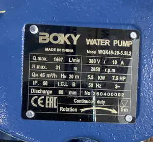 Sewage Submersible Water Pump