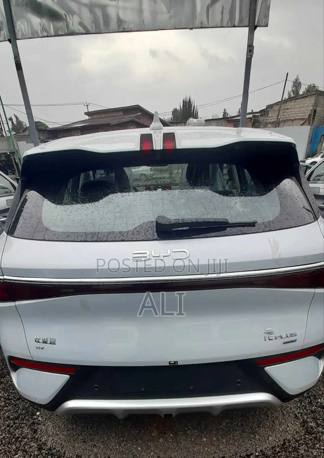 New BYD Yuan Plus 2025 White