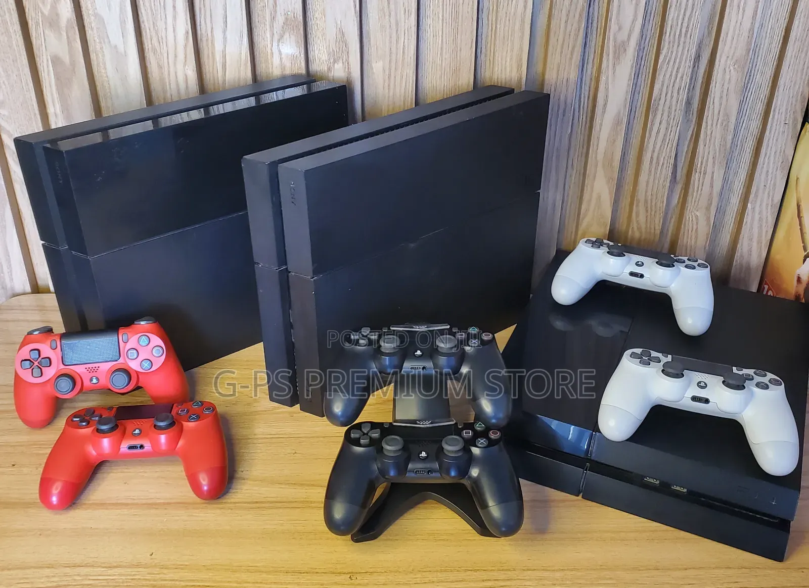 PS4 Fat Jailbreak – 2 Original Joystick + 5 Games