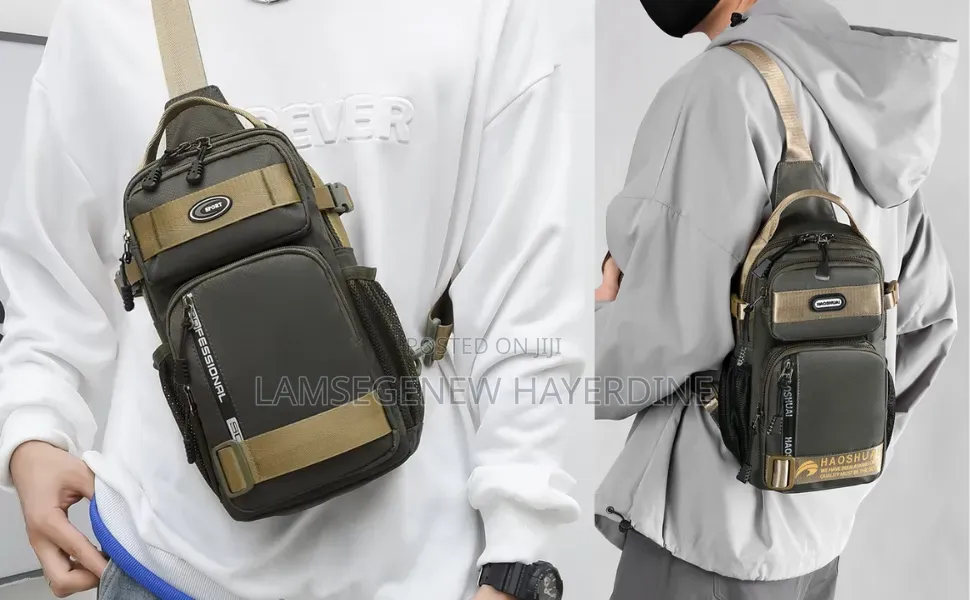 SPORT Men's Multifunctional Chest and Sling Crossbody Bag