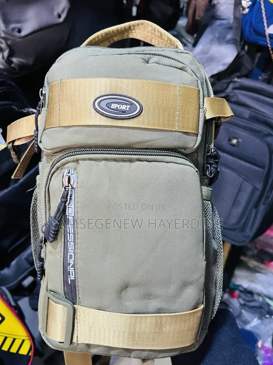 SPORT Men's Multifunctional Chest and Sling Crossbody Bag