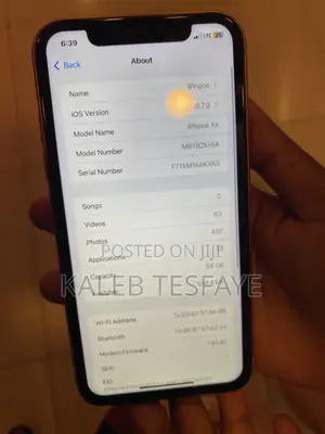 New Apple iPhone XR 64 GB Orange