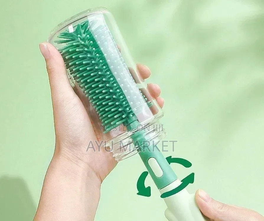 3in1 Silicone Bottle Cleaning Brush
 ሲልክን ጡጦ ብሩሽ
