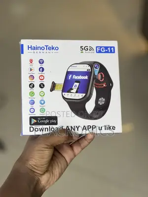Haino Teko FG-11 5G Android Smart Watch (SIM + Rotating Camera)
