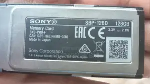 Sony SxS PRO+ D Series (SBP-D) Camera Memory Card