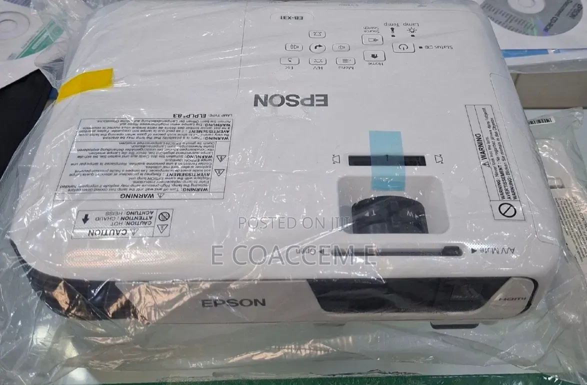 Brand New Epson Projector Ame: Eb-X31 Hardware