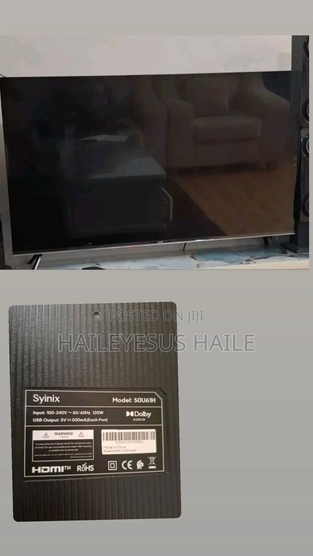 Stnix 50 inches Smart TV