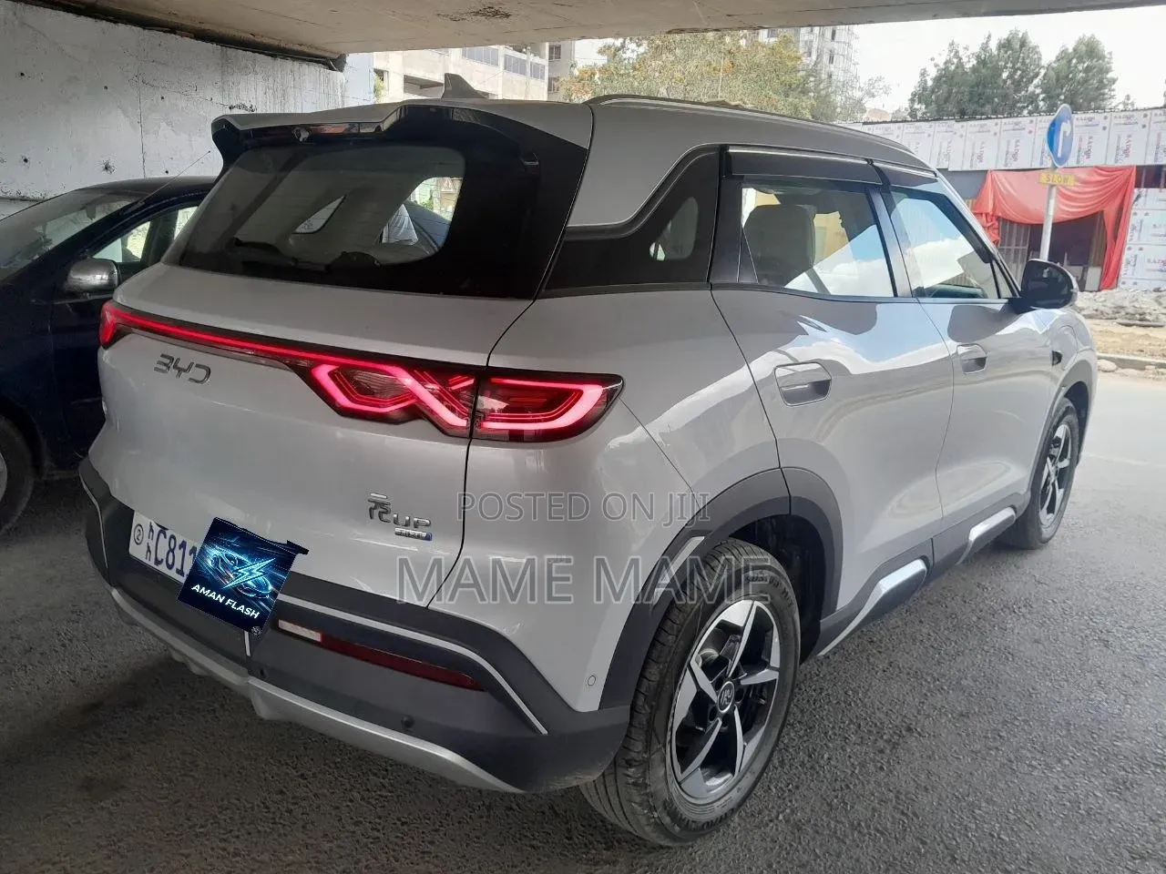 New BYD Yuan Up 2025 Gray