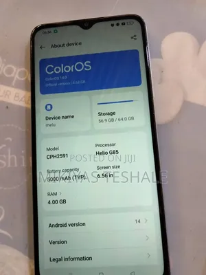 Oppo A18 64 GB Blue