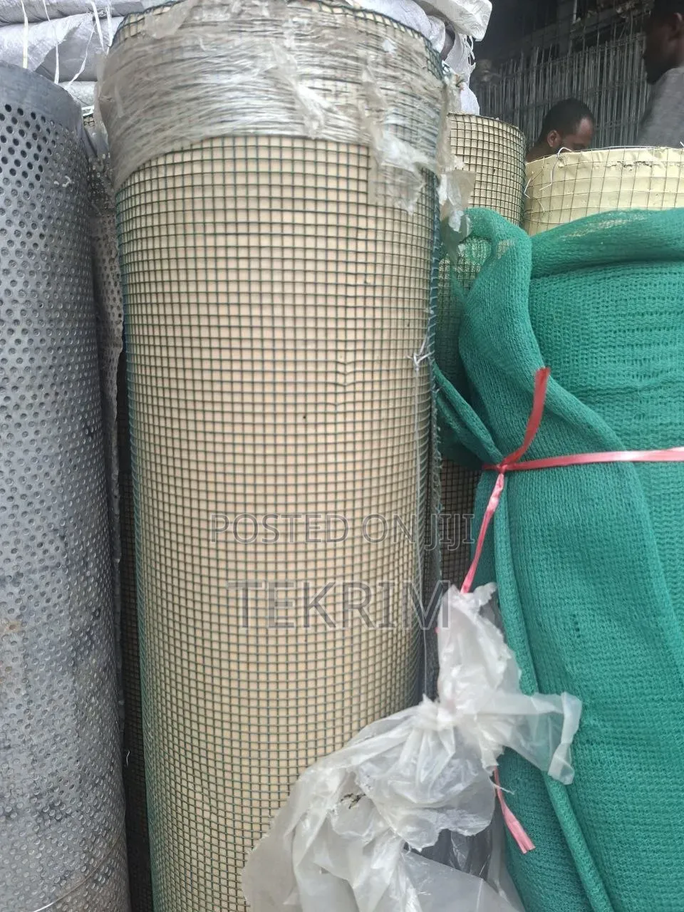Scaffolding Covering Safety Nets
