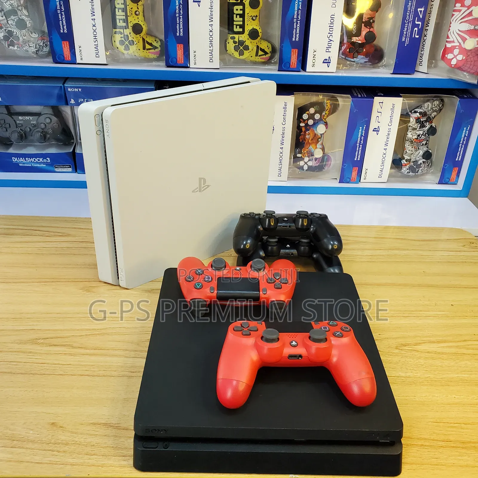 PS4 Slim Jailbreak – Clean Tested + 2 Joystick