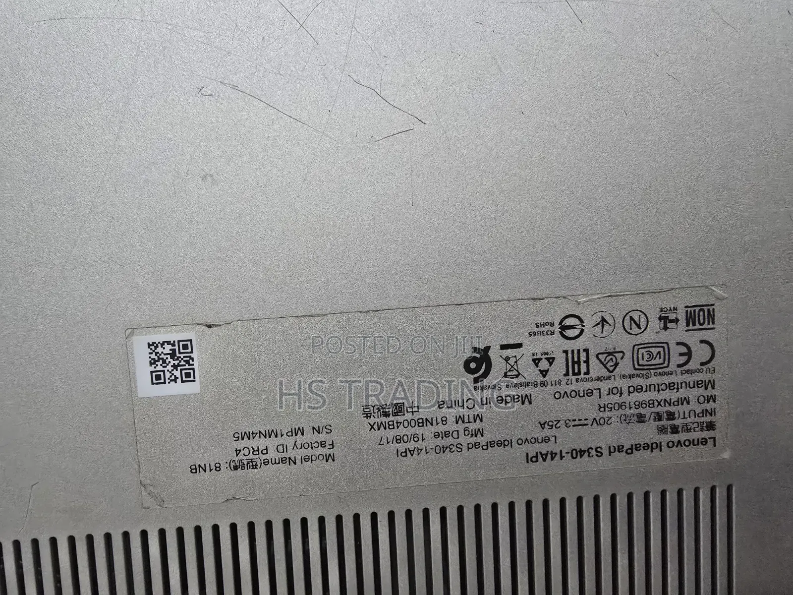 Laptop Lenovo IdeaPad S340 8GB AMD Ryzen 3 SSD 256GB