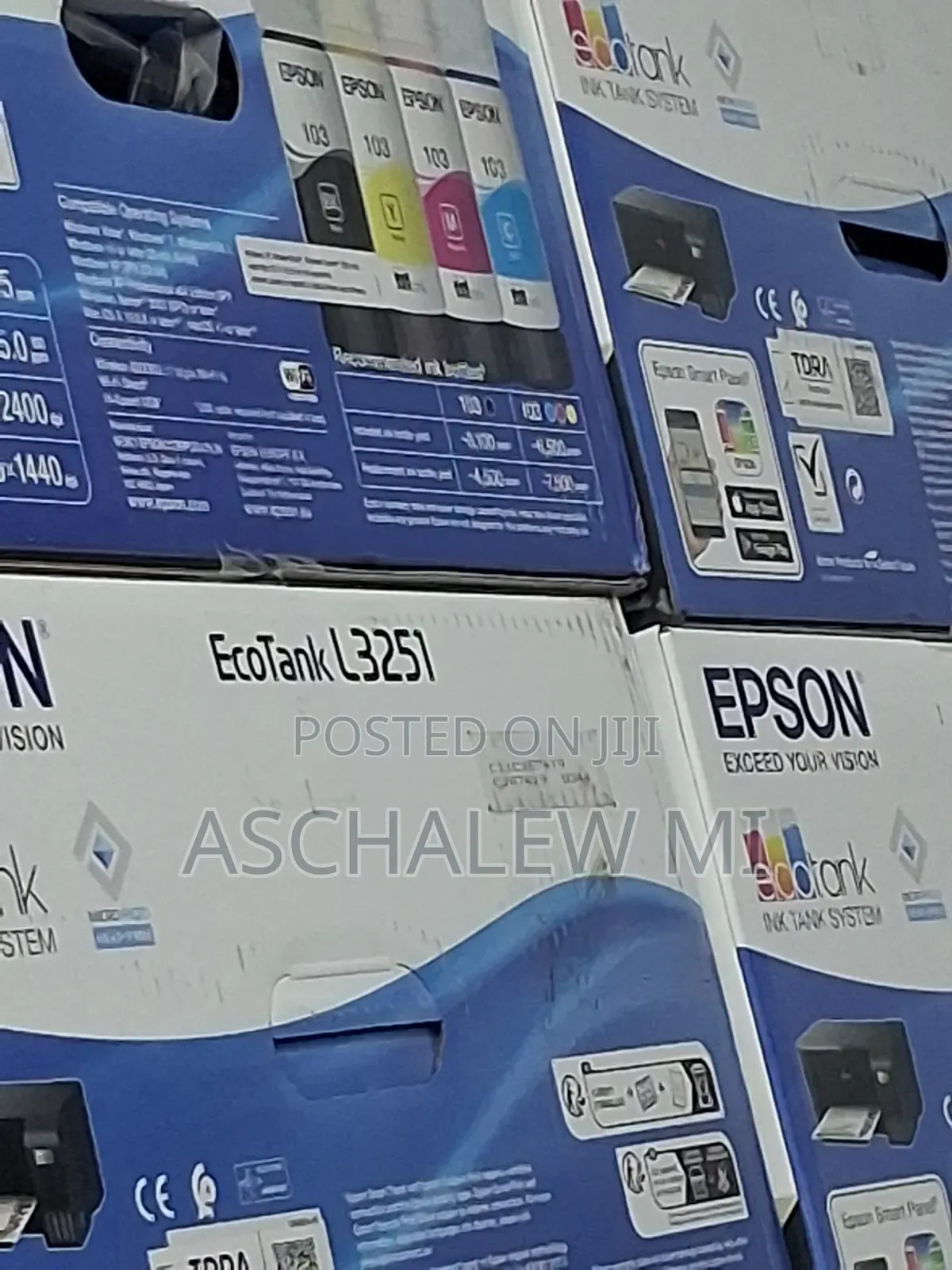  Epson EcoTank L3250 Wi-Fi All-in-One Printer