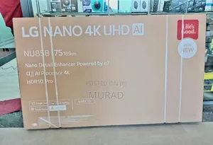 LGLG Smart 75inch NANO 
2026 Last Model