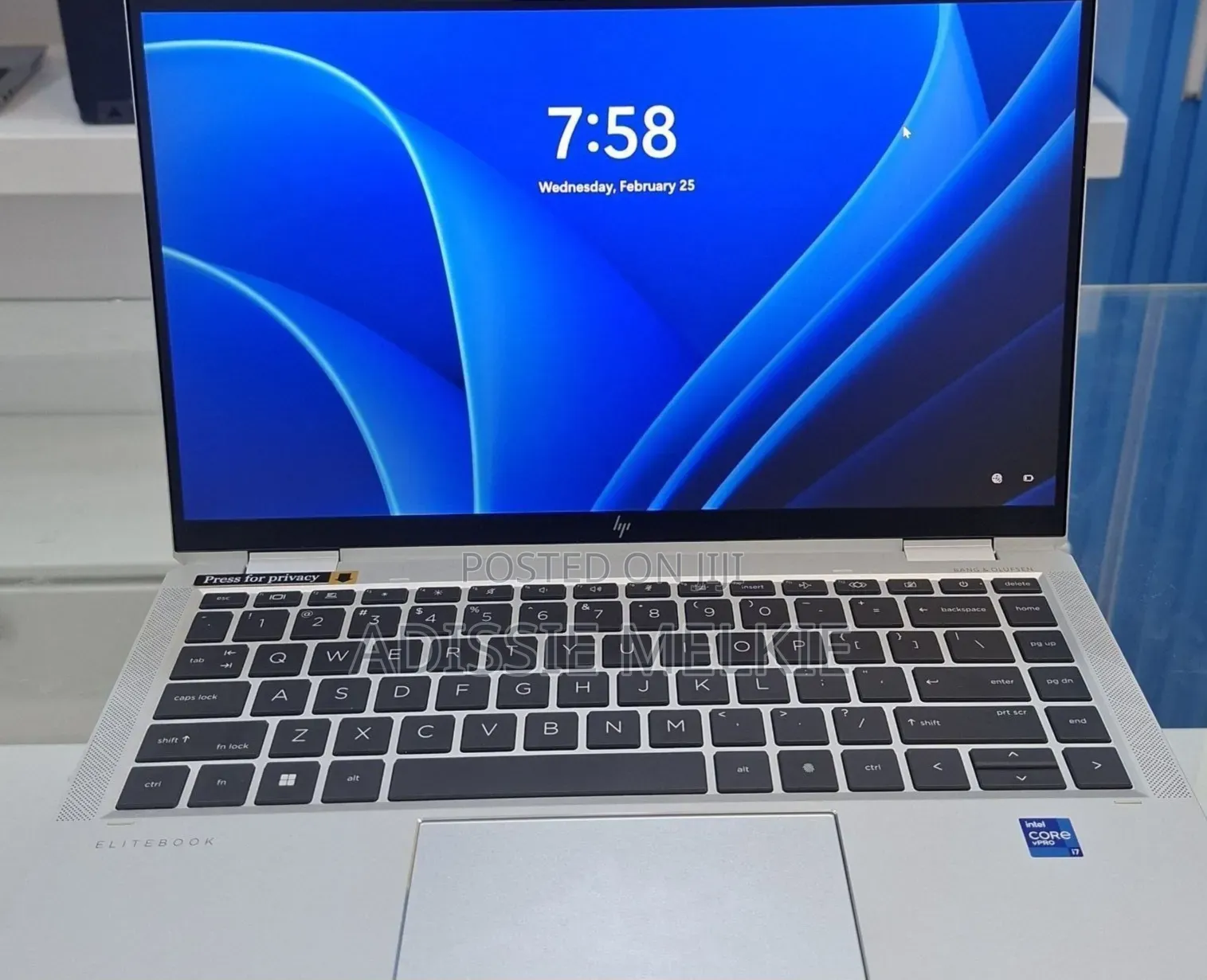 New Laptop HP EliteBook 840 G7 16GB Intel Core i5 SSD 512GB