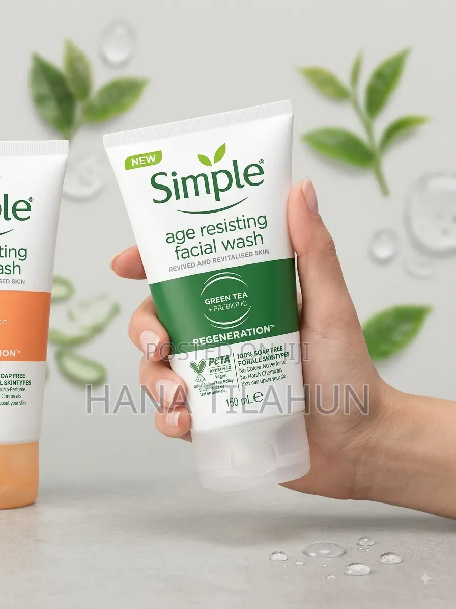 Simple Age Resisting Facial Wash