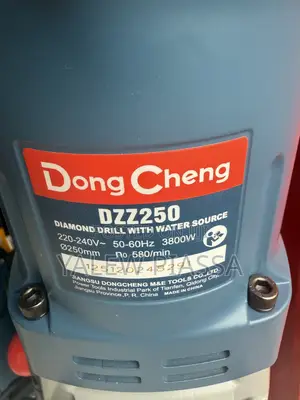 DongCheng DZZ250 Diamond Drill With Water Source, a Heavy-Duty