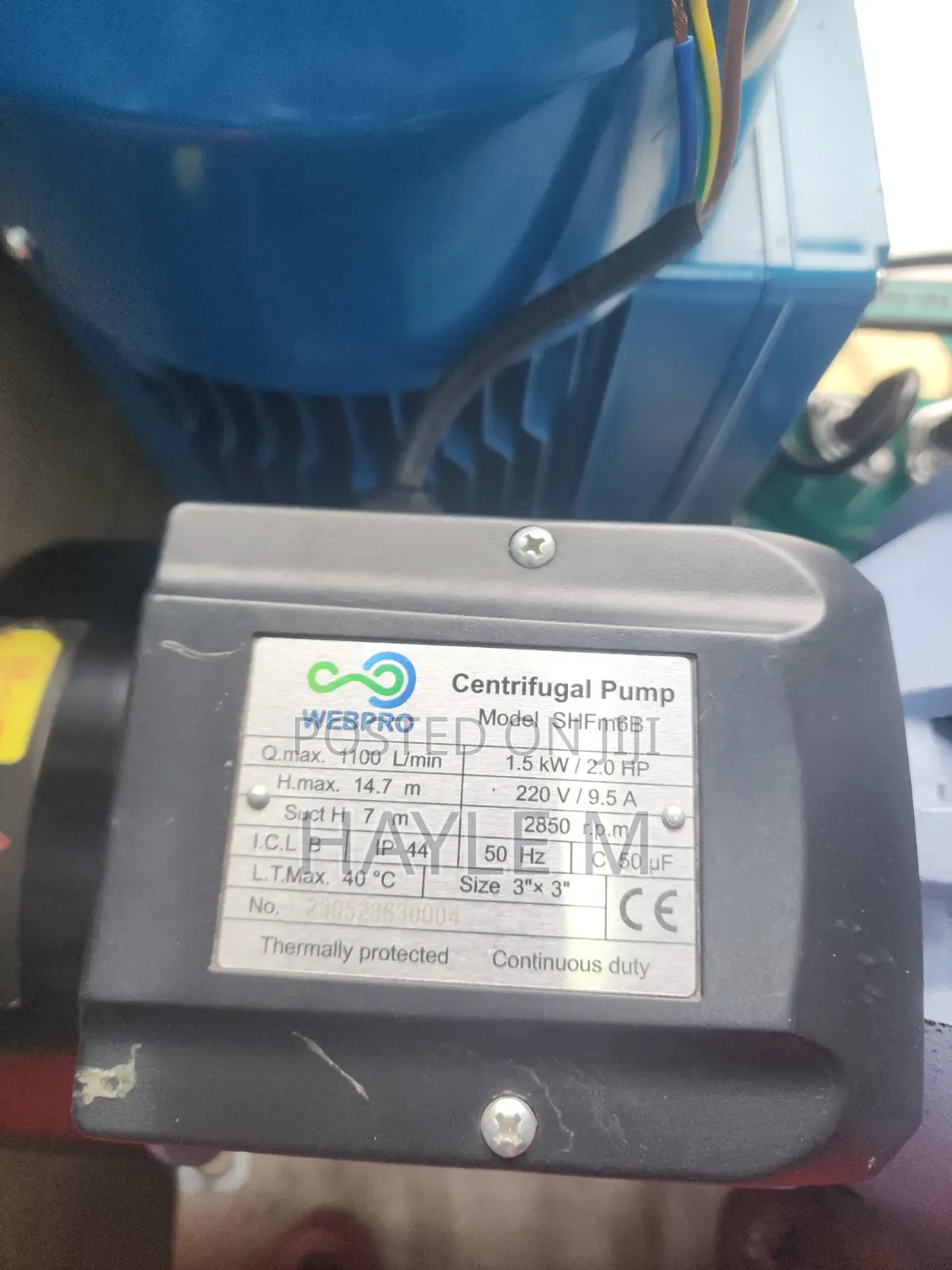 Webpro Surface Pump2hp