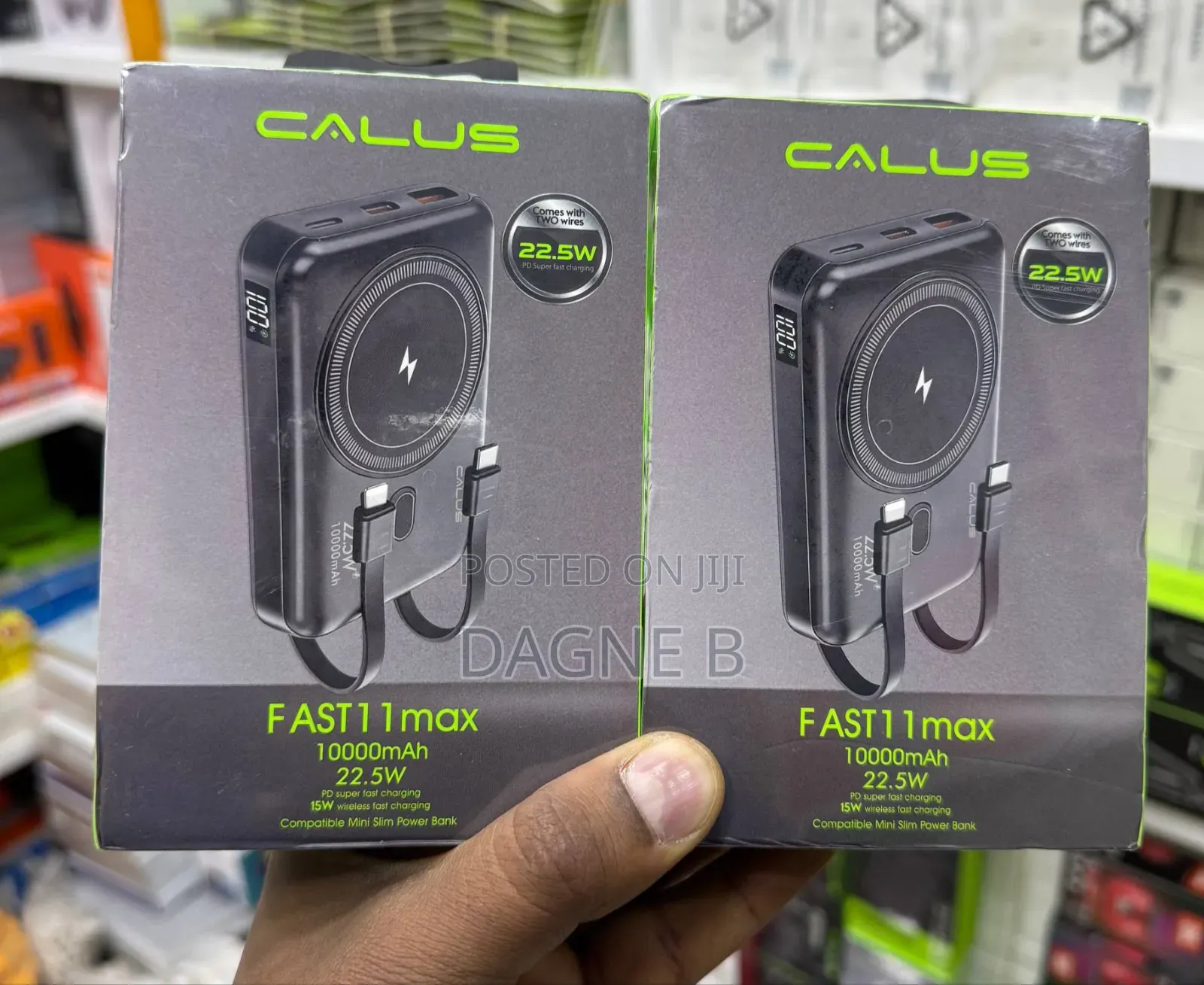 Calus Power Bank Wireless Charging Fast11Max 10000mAh