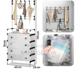 New Simple Floor Clothes Rack