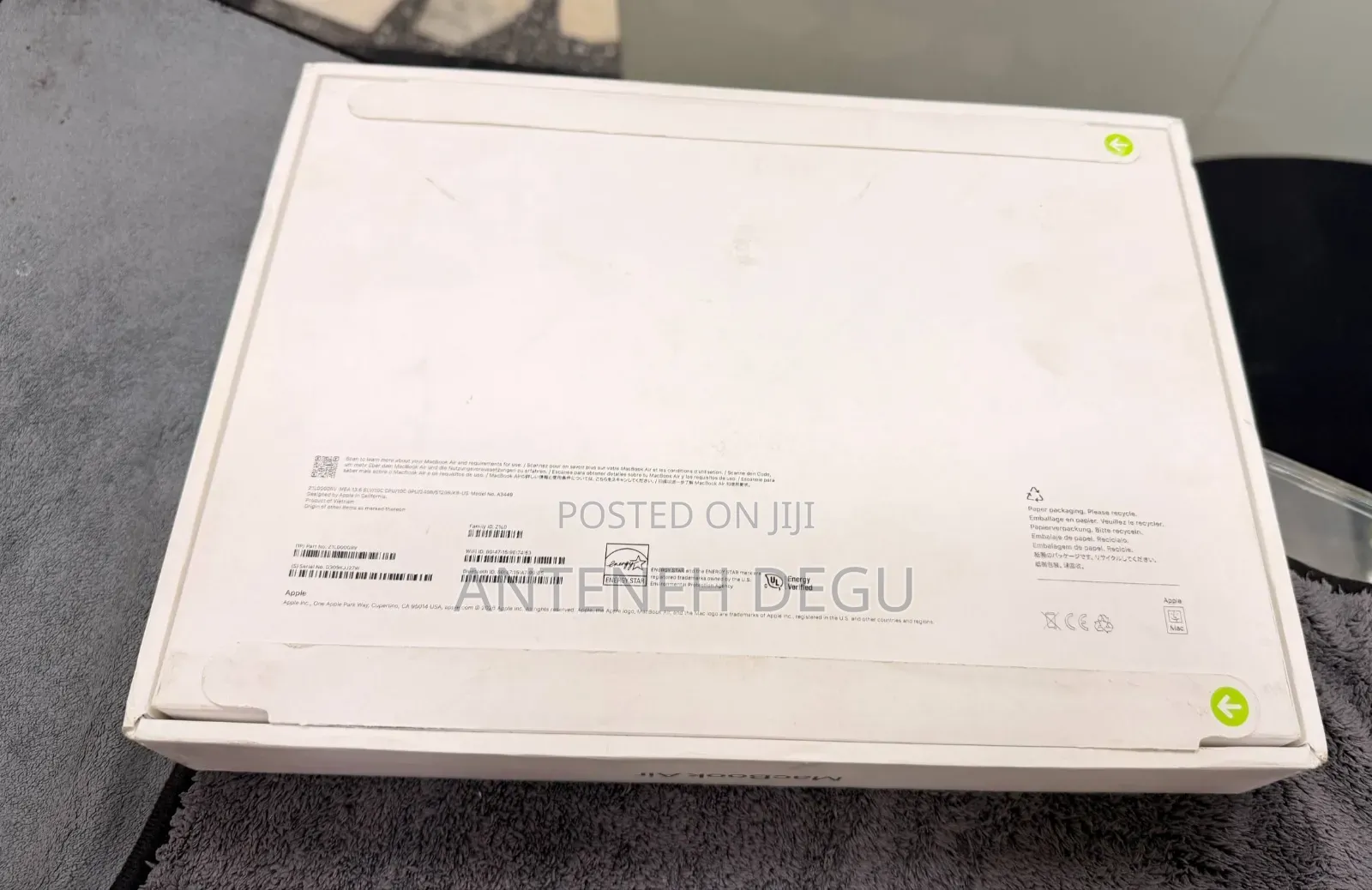 New Laptop Apple MacBook 24GB Apple M5 SSD 512GB
