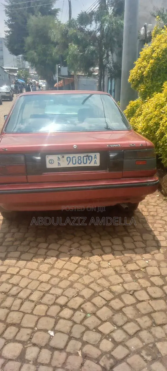 Toyota Corolla 1989 Red