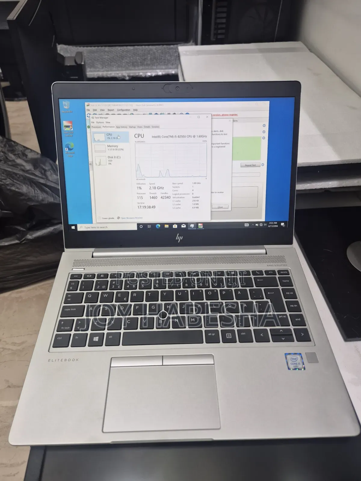 New Laptop HP EliteBook 840 8GB Intel Core i5 SSD 512GB