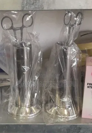 Jar With Sponge Forceps