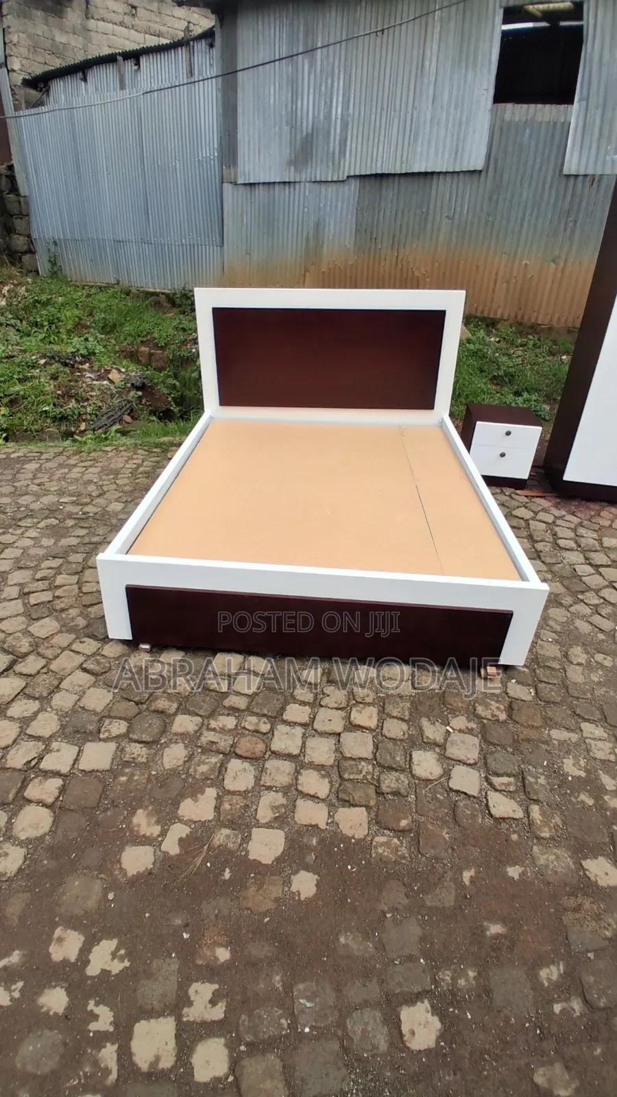 Oak Modern Bed