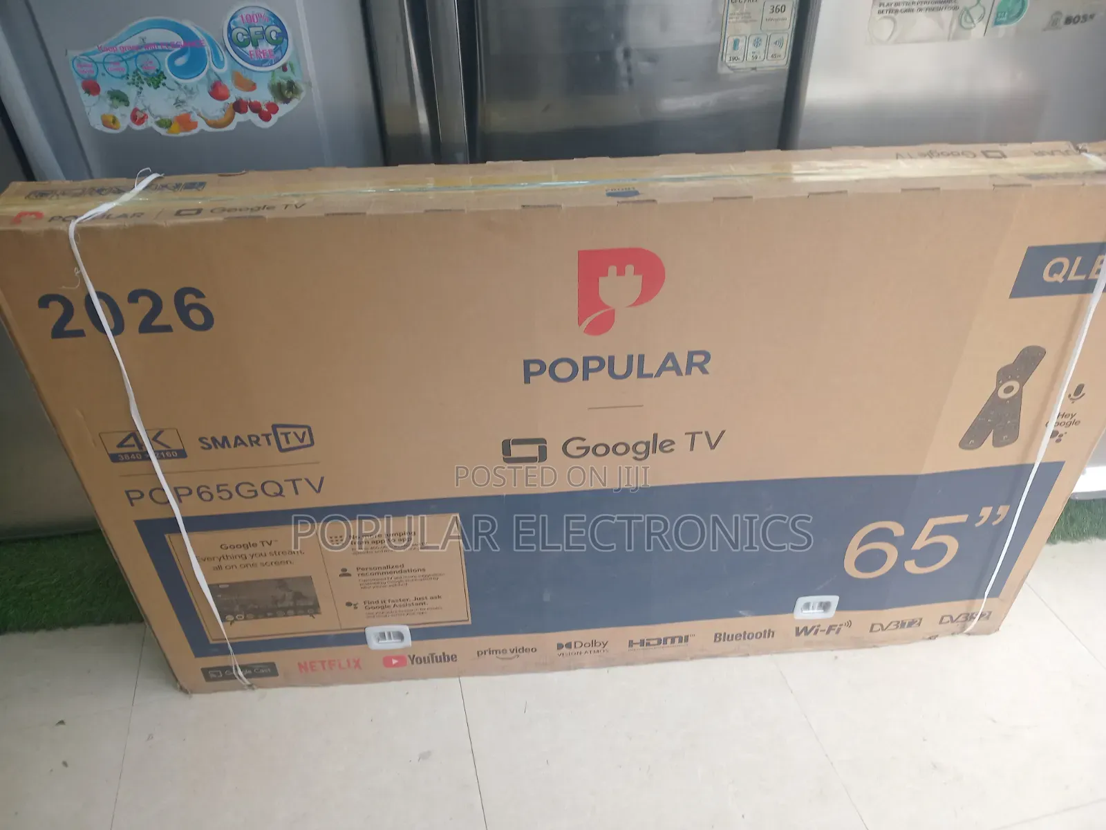 Popular TV 65inchi Qled Smart Android TV