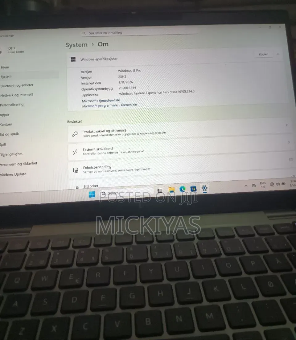 New Laptop Dell Latitude 5340 16GB Intel Core i5 SSD 256GB