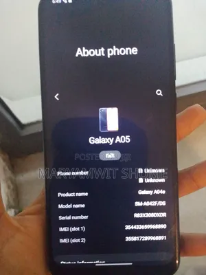 New Samsung Galaxy A05 64 GB Blue