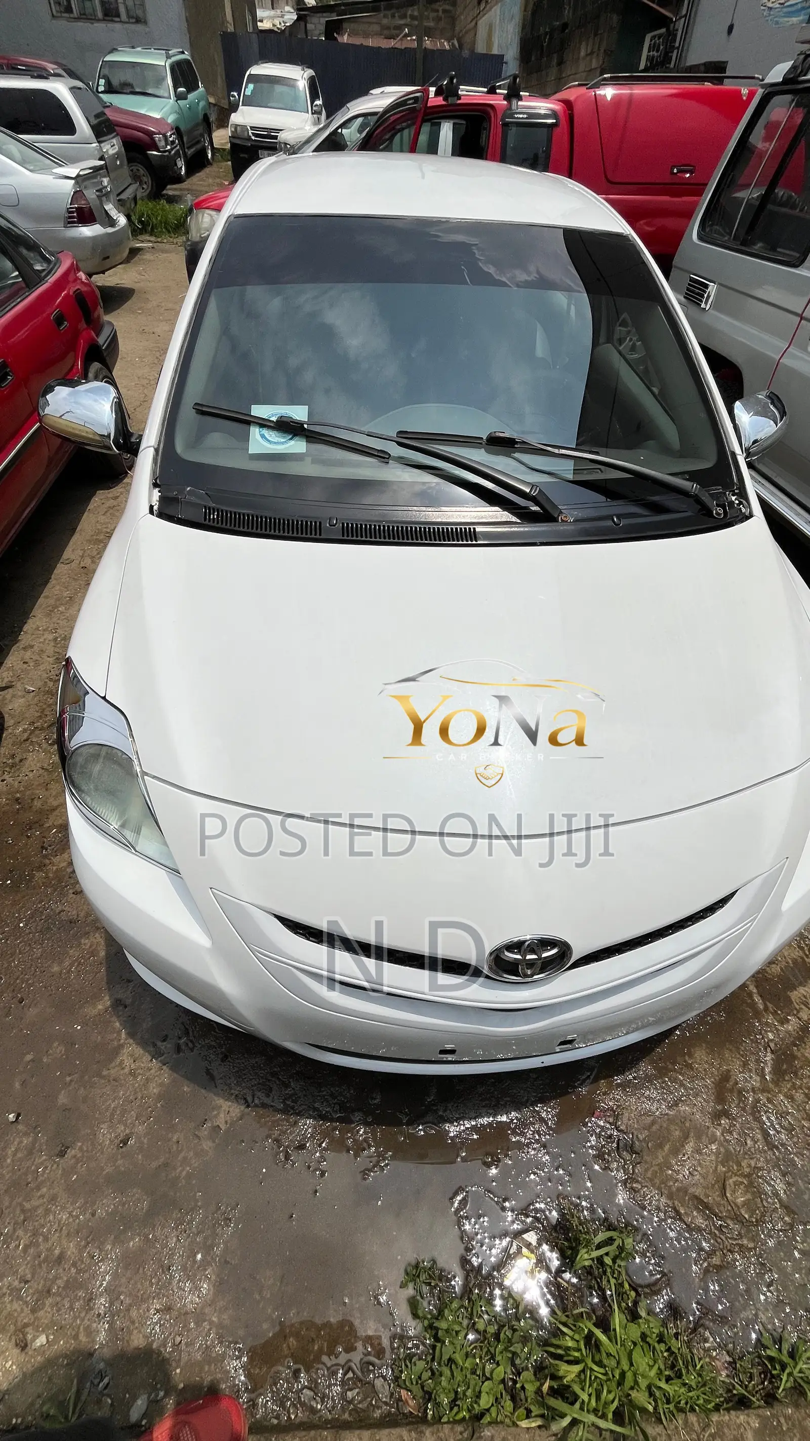 Toyota Belta 2012 White