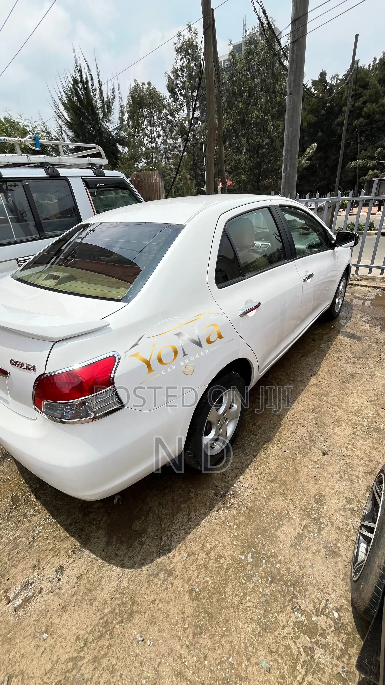 Toyota Belta 2012 White