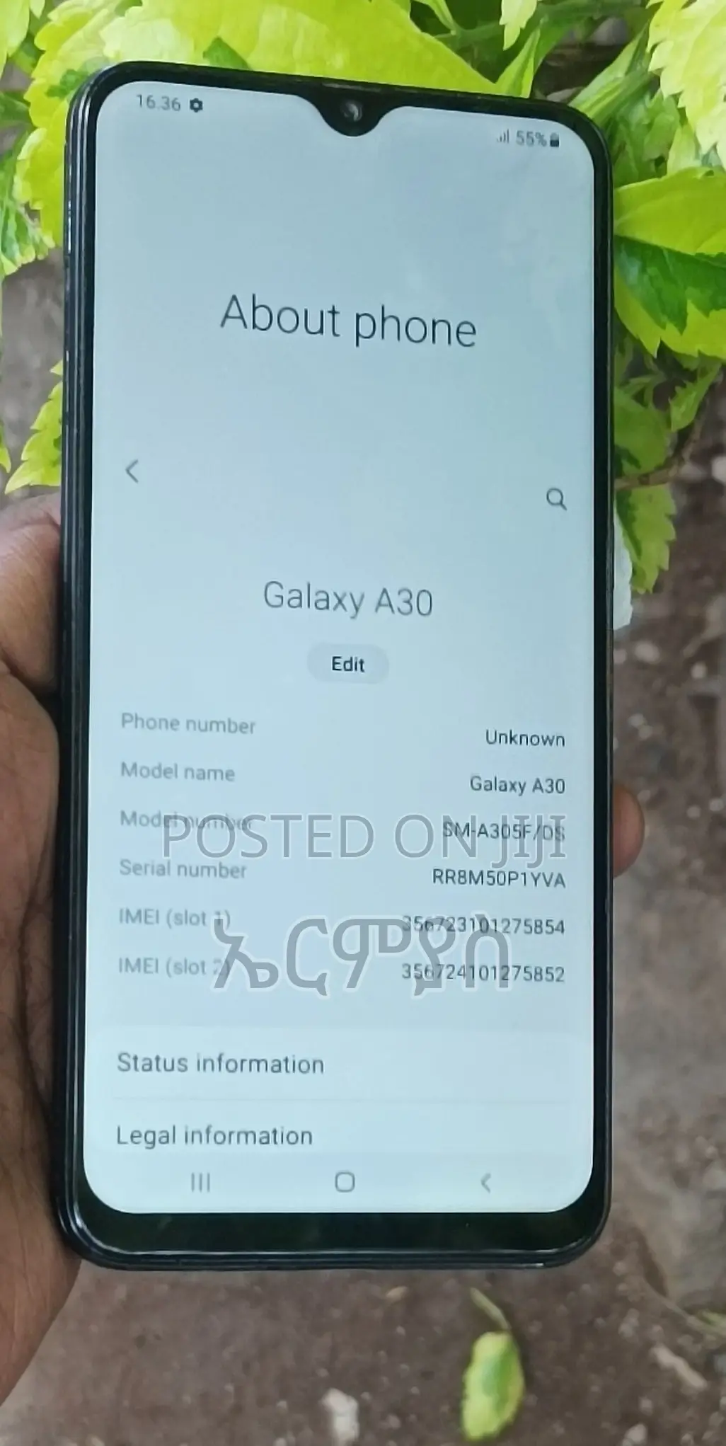 Samsung Galaxy A30 64 GB Blue