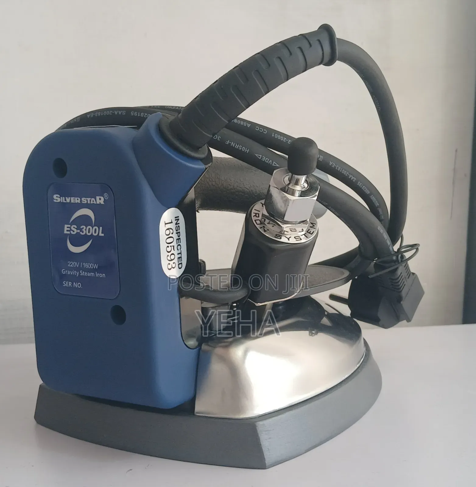 Silver Star Gravity Steam Iron – Es-300l