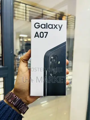 New Samsung Galaxy A07 4G 64 GB Black