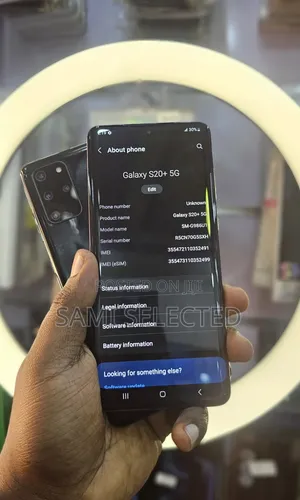 New Samsung Galaxy S20+ 5G 128 GB Black