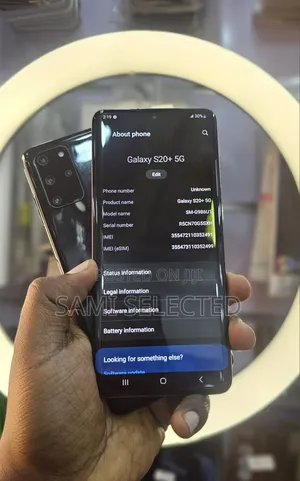 New Samsung Galaxy S20+ 5G 128 GB Black