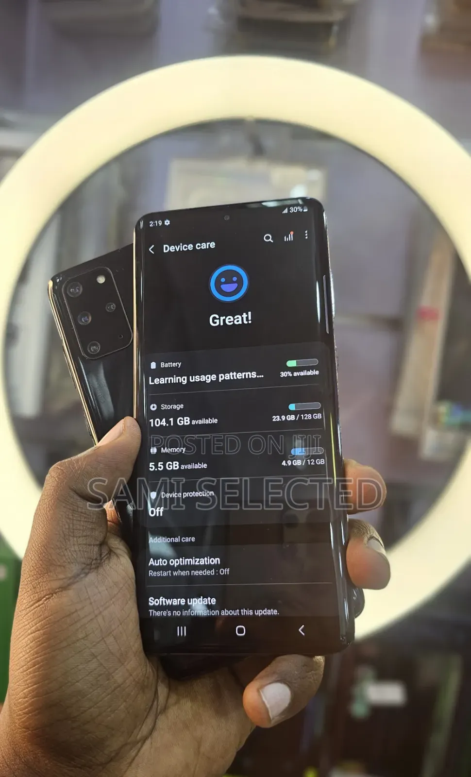 New Samsung Galaxy S20+ 5G 128 GB Black